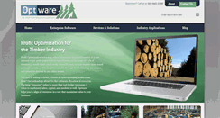 Desktop Screenshot of optware.com