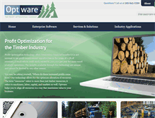Tablet Screenshot of optware.com
